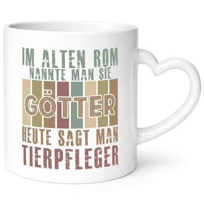 Heute sagt man: Tierpfleger | Pflegeberuf Tierheim lustiger Spruch Geschenk