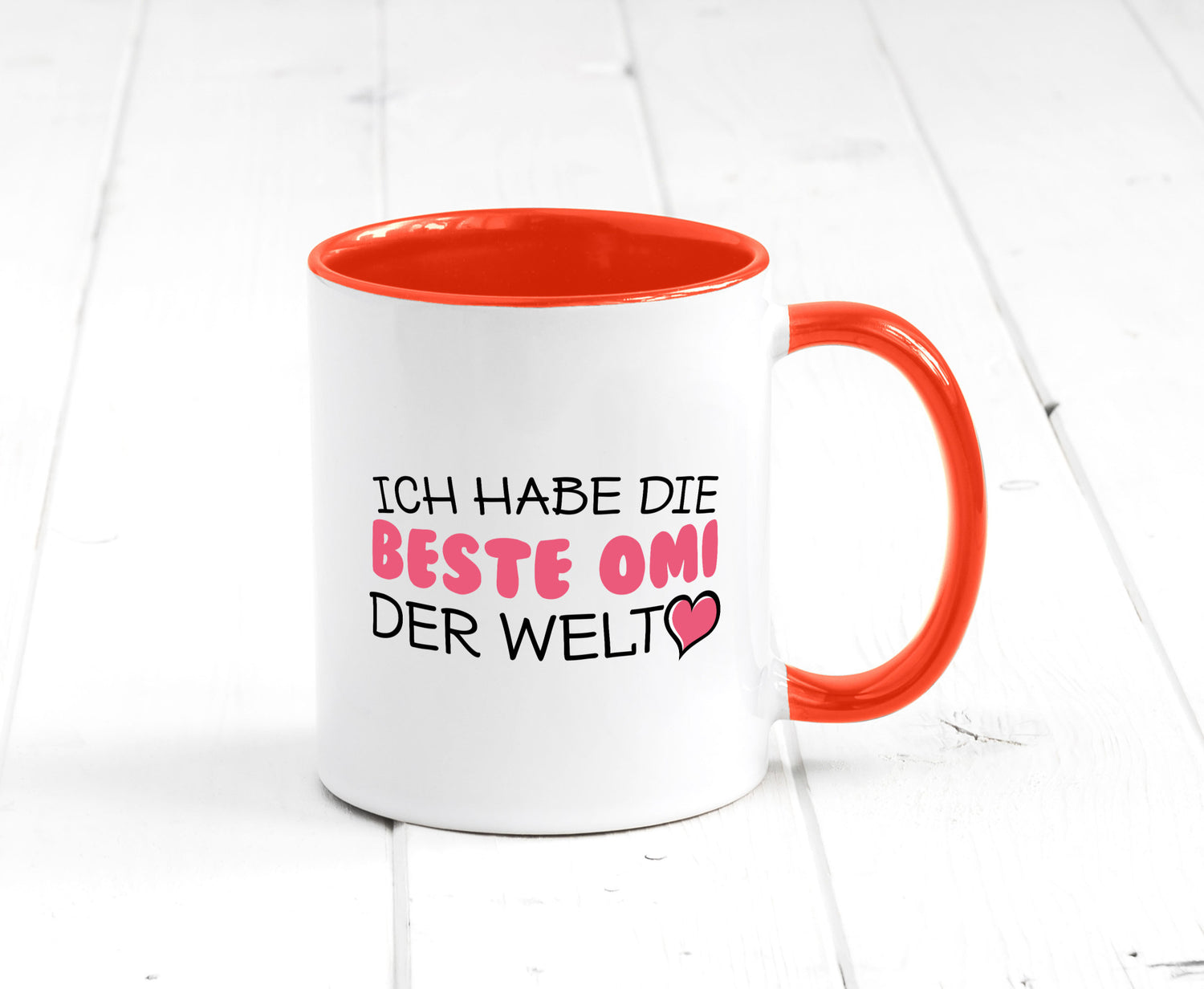 Beste Omi der Welt | Oma Tasse Geburtstag Muttertag lustig Familie Geschenkidee