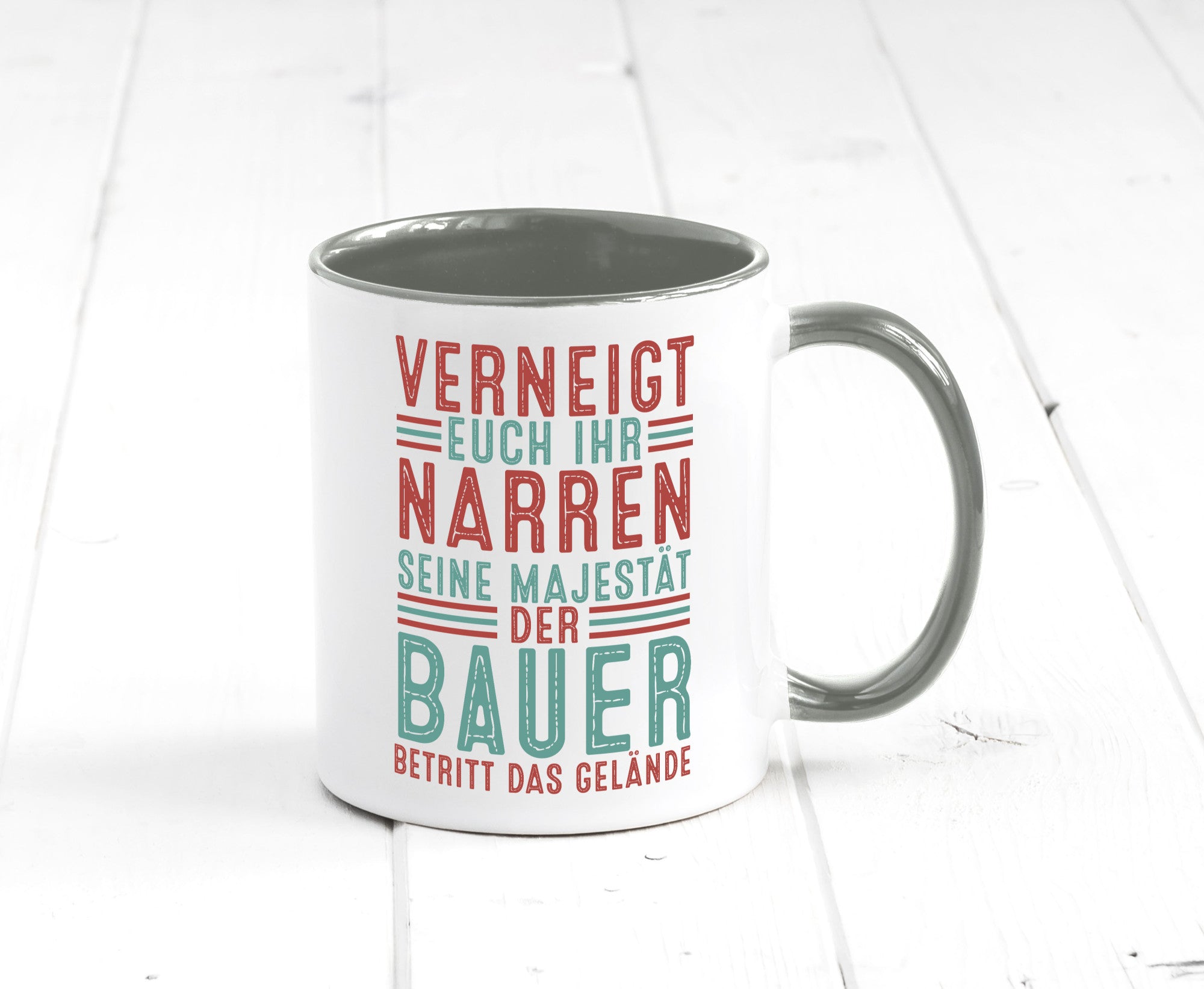 Verneigt euch: Bauer | Bauernhof Landwirtschaft v2 lustig Humor Geschenkidee