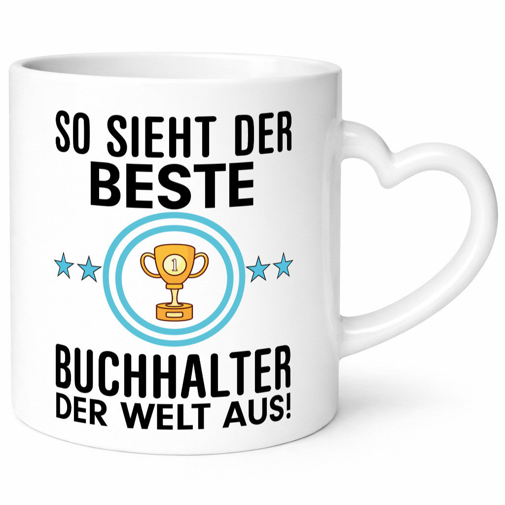 Bester Buchhalter | Büro Kollegen Beruf Geschenk Arbeit lustiger Spruch Tasse