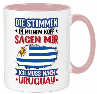 Uruguay | Urlaub Stimmen in meinem Kopf Traumland Geschenk Humor Geschenkidee