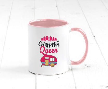 Camping Queen | Natur Lagerfeuer Geschenk Humor Geschenkidee lustiger Spruch