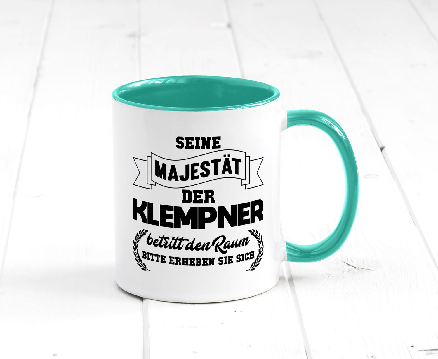 Der Klempner betritt den raum | Geschenk Humor Geschenkidee lustiger Spruch
