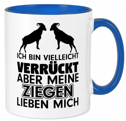 Meine Ziegen | Hirte Tasse Bauernhof Hirtin Bauer Humor Geschenkidee