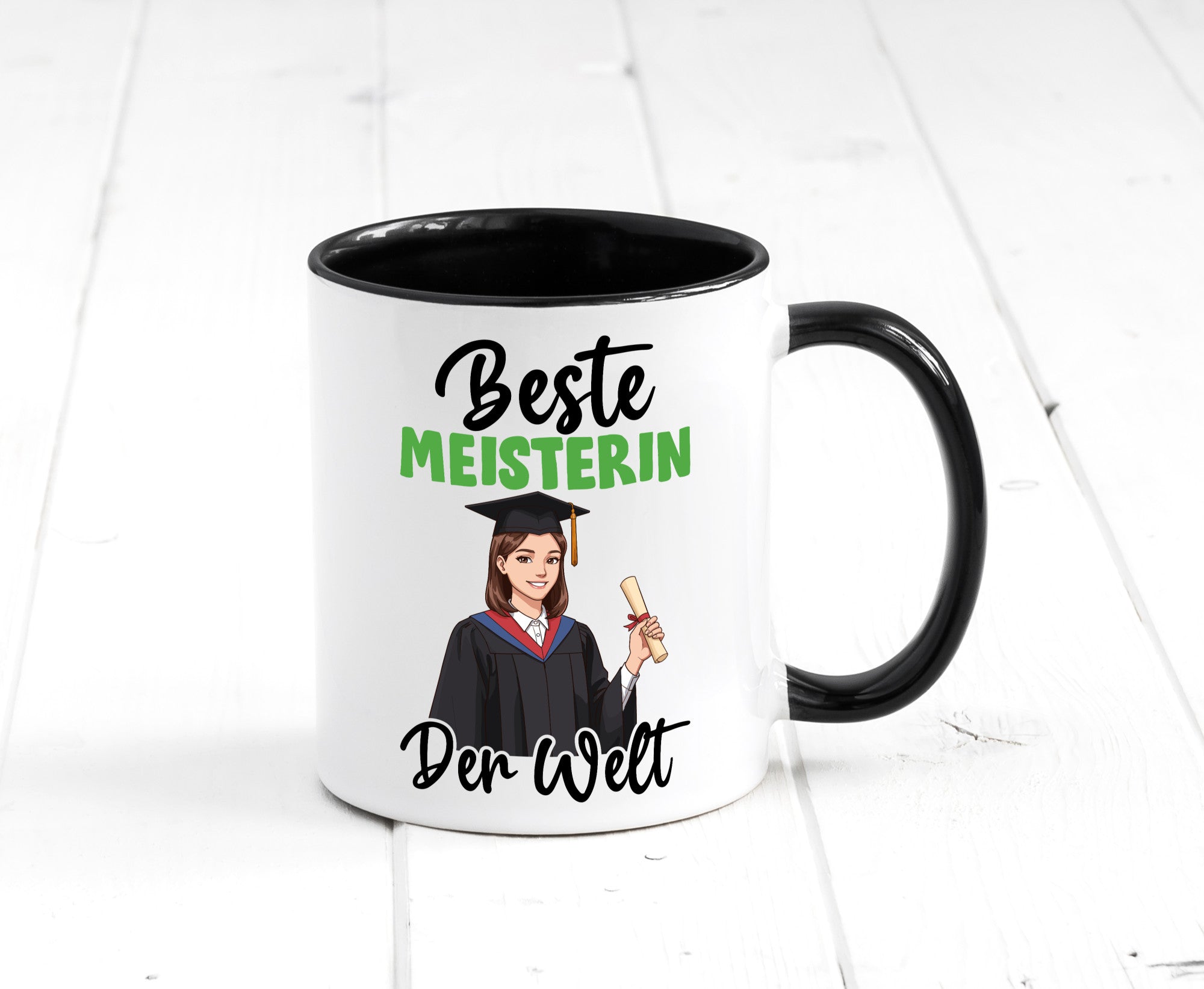 Beste Meisterin | Meisterbrief v2 Geschenk Humor Geschenkidee lustiger Spruch