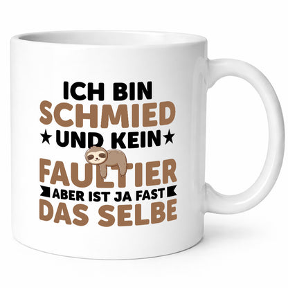 Ich bin kein Faultier: Schmied | schmieden v2 Geschenk Tierliebhaber Humor
