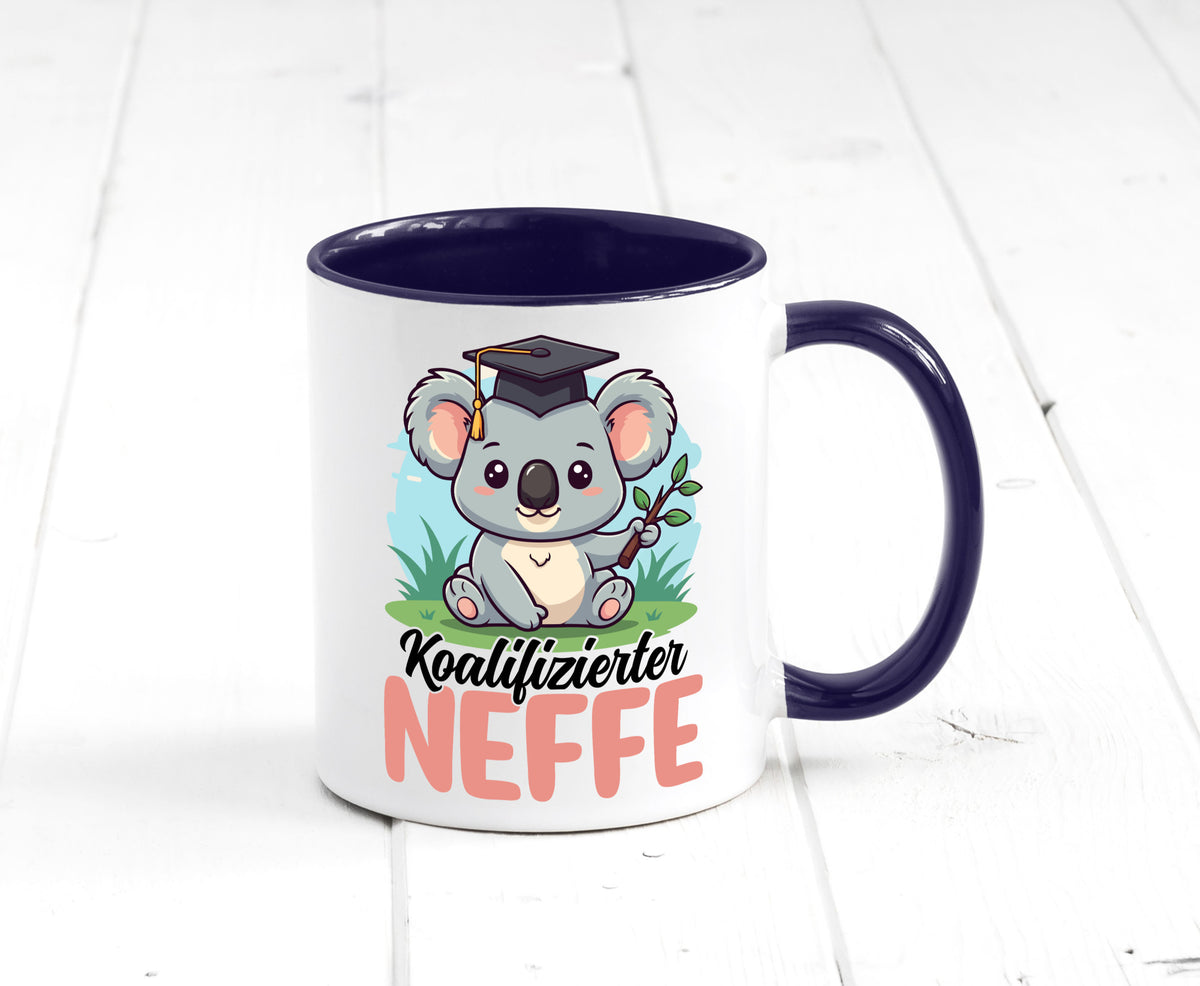 Koalifizierter Neffe | Familie Bruder Bester Onkel Geschenkidee Humor Tasse