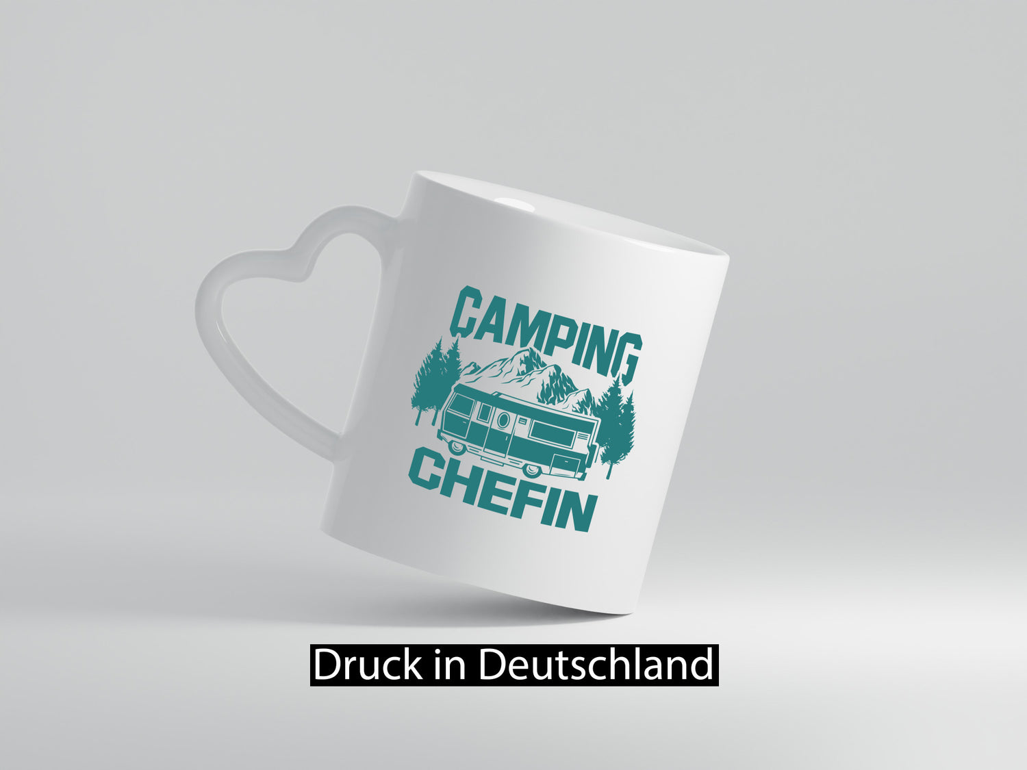 Camping Chefin | Wohnmobil Geschenk Arbeit Kollegen Büro lustiger Spruch Tasse