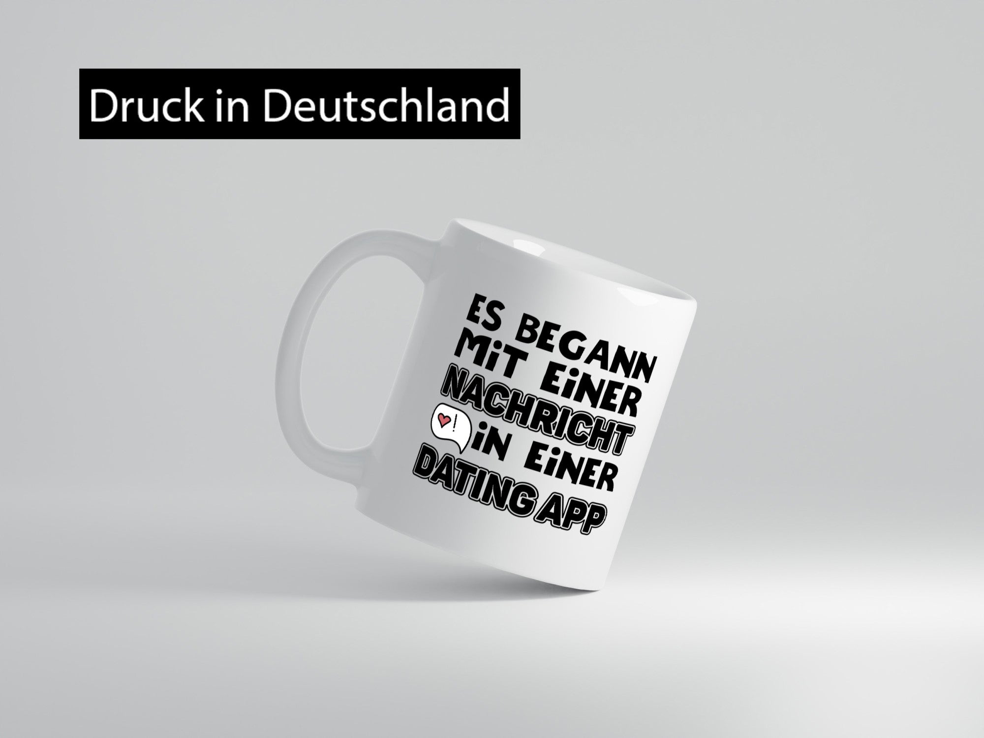 Dating App | Pärchen Tasse Online Liebe Beziehung lustig Humor Geschenkidee