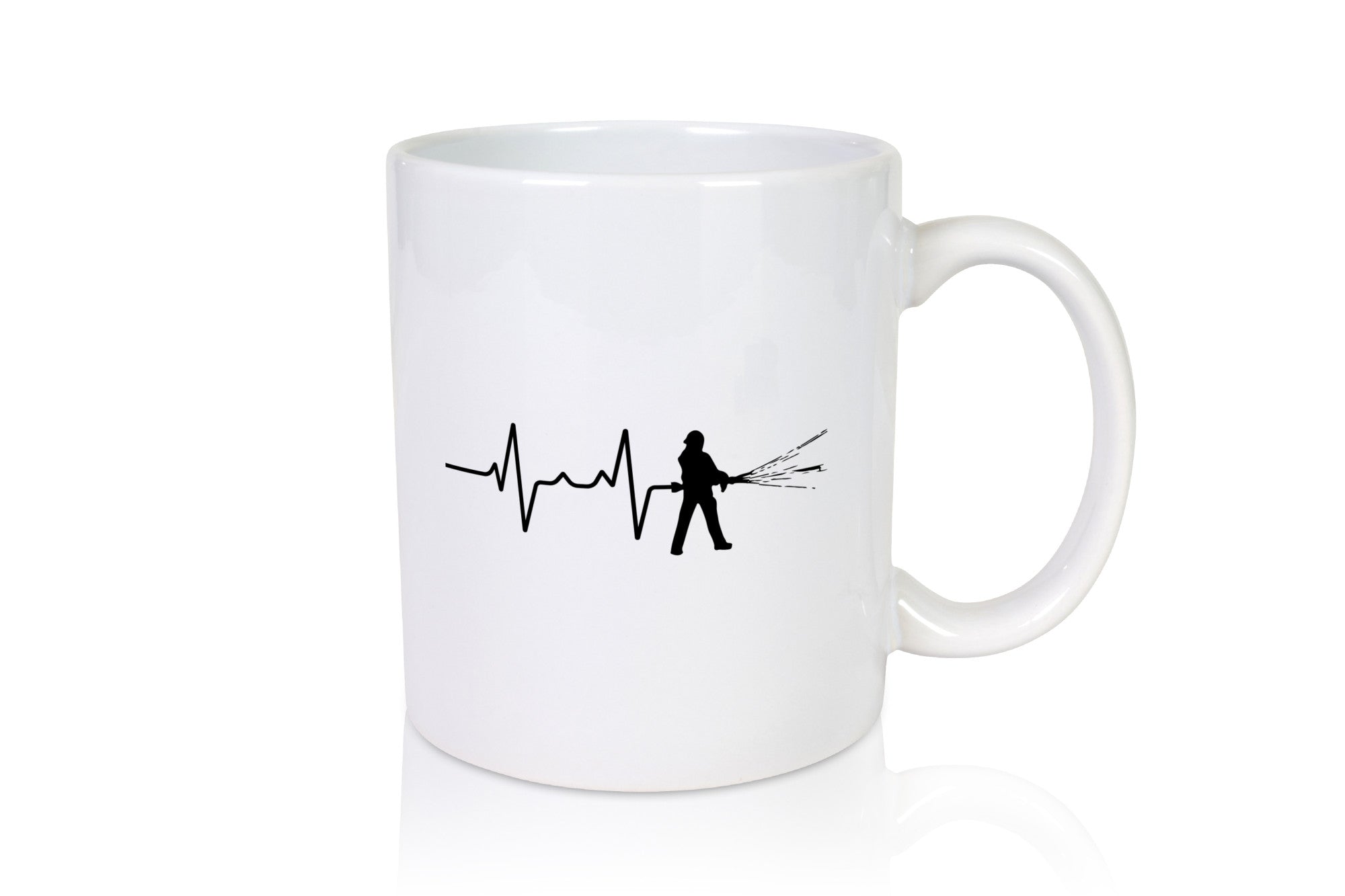 Feuerwehr Motiv | Feuerwehrmann freiwillige Humor Geschenkidee Tasse