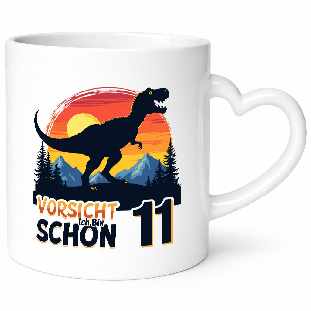 10. Geburtstag | 10 Jahre Dinosaurier v2 lustig Geschenkidee Geschenk Tasse