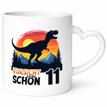 10. Geburtstag | 10 Jahre Dinosaurier v2 lustig Geschenkidee Geschenk Tasse