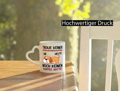 Traue keiner Versicherungskauffrau | Kauffrau Geschenk Humor Geschenkidee