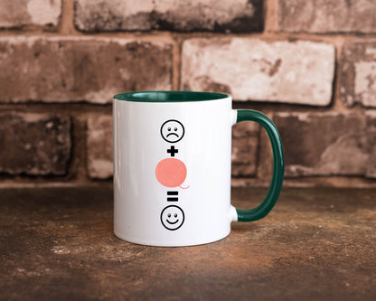Wolle | Häkeln |Glücklich Geschenk Humor Geschenkidee lustiger Spruch Tasse