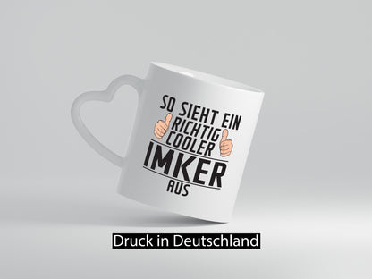 Richtig Cooler Imker | Imkerei Geschenkidee Humor Tasse