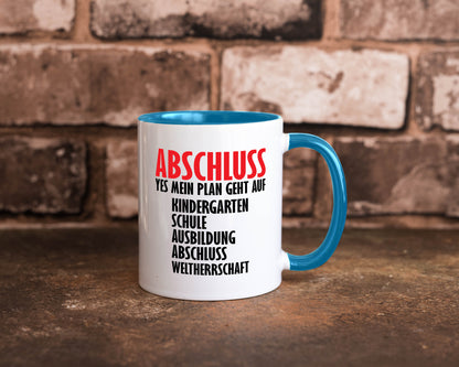 Abschluss Bachelor Geschenkidee Humor Tasse