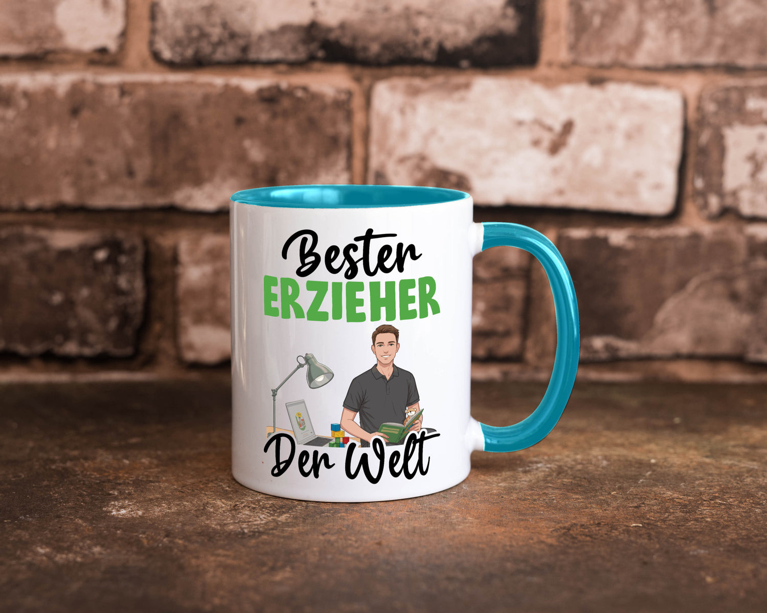 Bester Erzieher | Pädagoge Schule v2 Geschenk Humor Geschenkidee lustiger