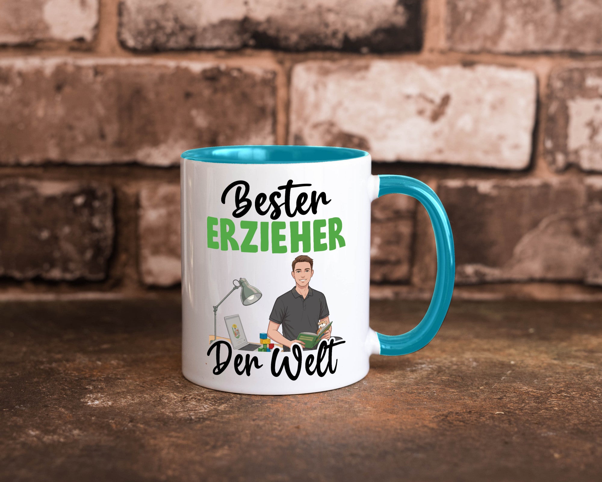 Bester Erzieher | Pädagoge Schule v2 Geschenk Humor Geschenkidee lustiger