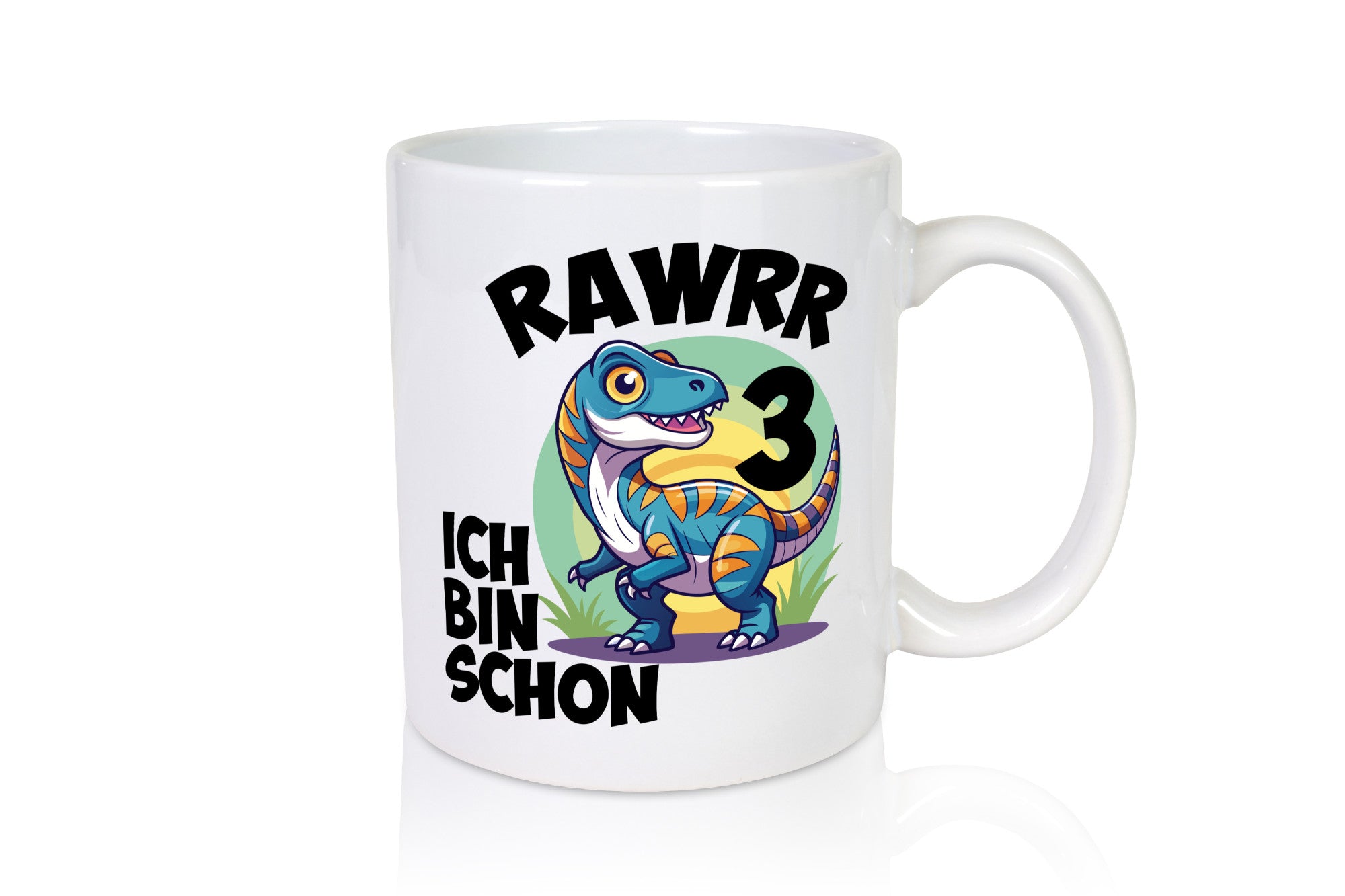Rawwww ich bin schon 3 | 3. Geburtstag Jähriger Geschenkidee Humor Tasse