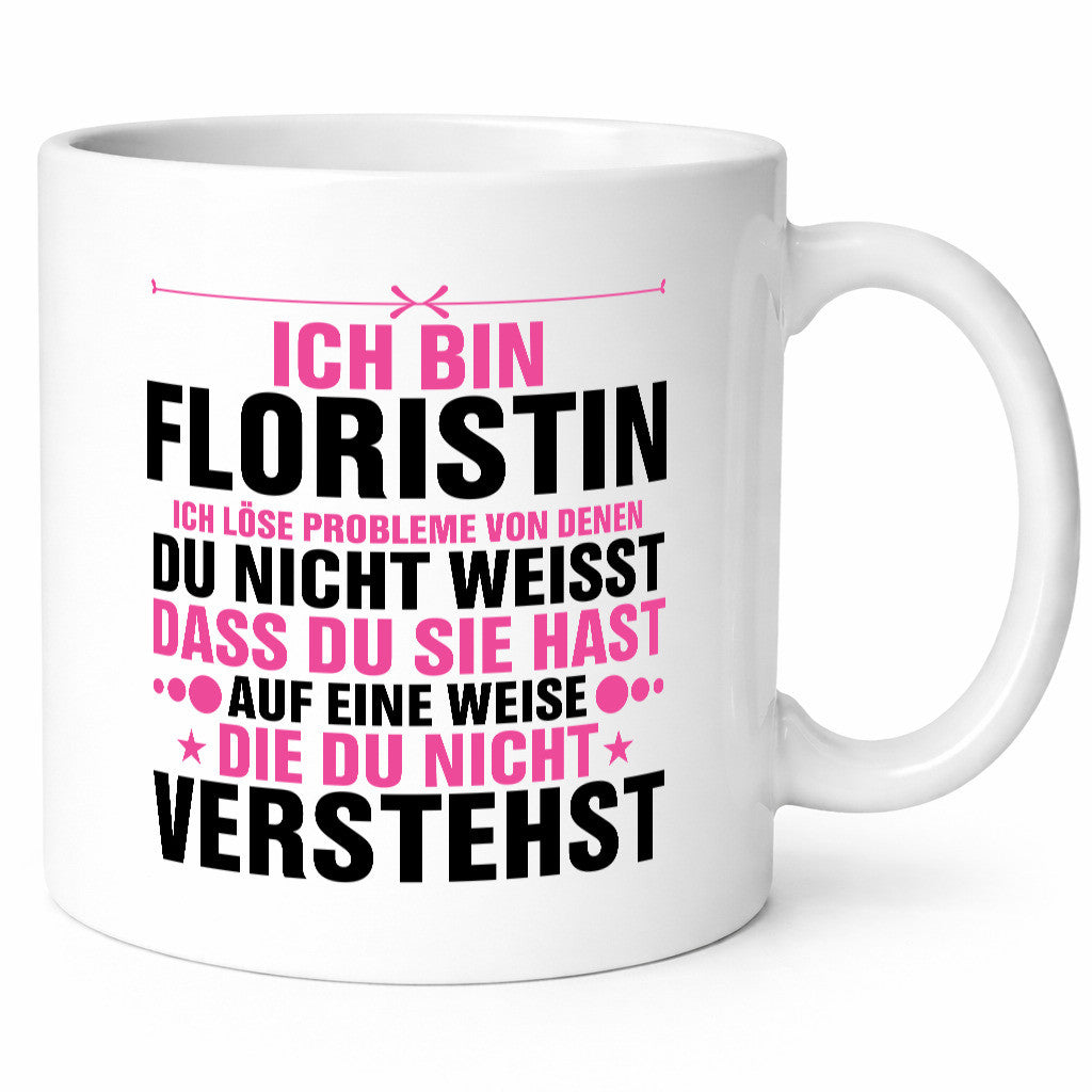 Löse Probleme: Floristin | Blumen Verkäuferin lustig Humor Geschenkidee