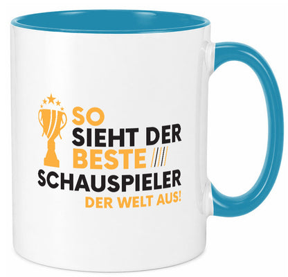 Der Weltbeste Schauspieler | Theater Humor Geschenkidee Tasse