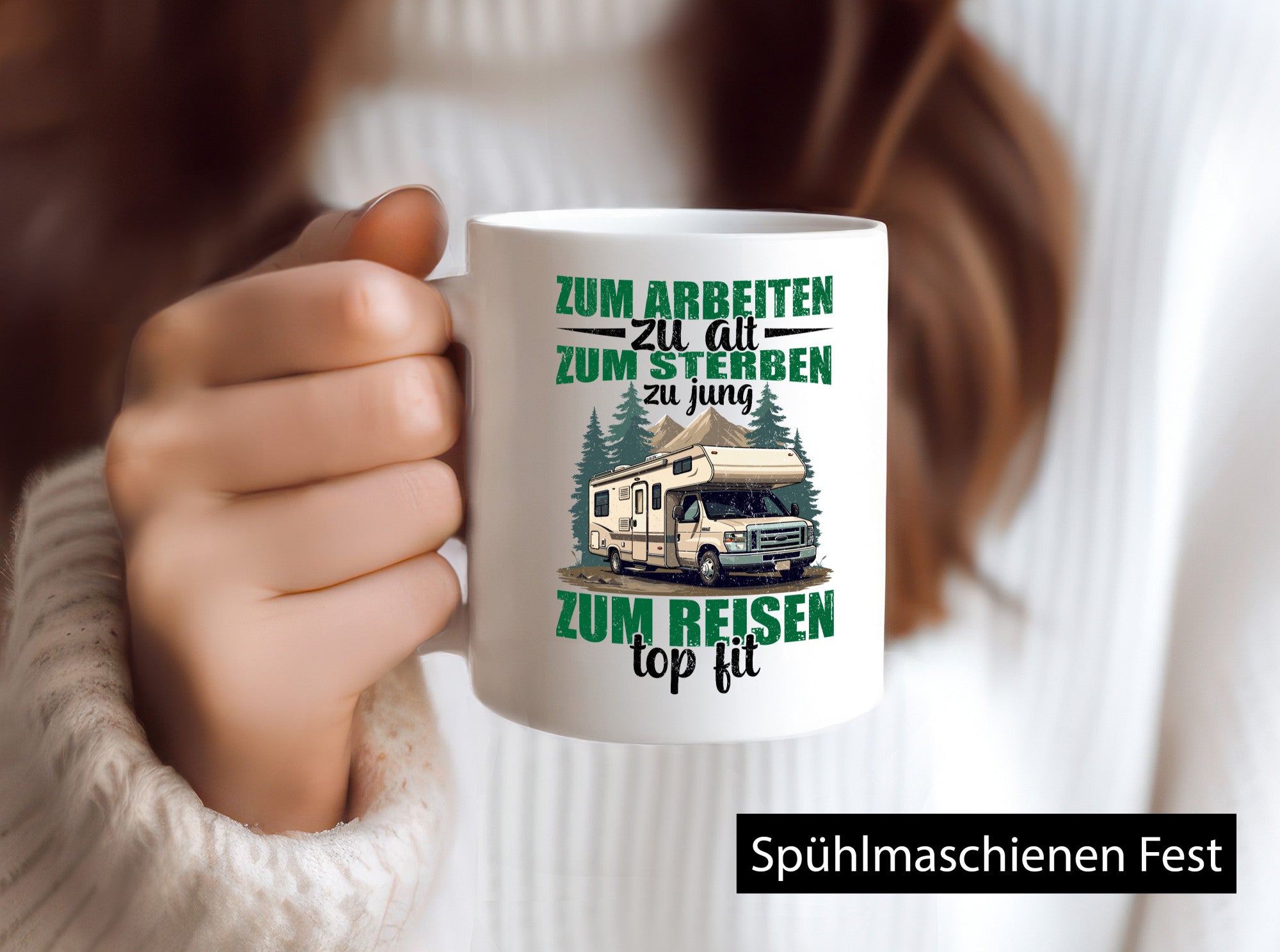 Wohnmobil | Rentner Reisen Camper Urlaub Geschenk Ruhestand Jubiläum lustiger