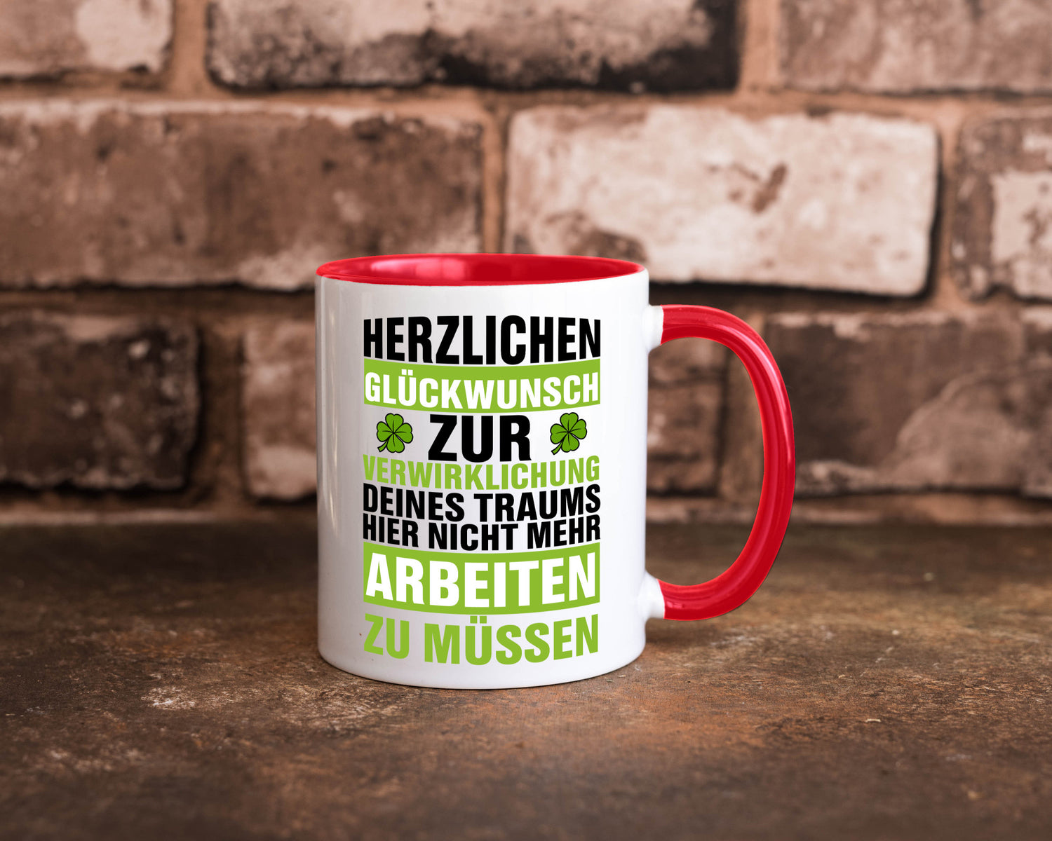 Verwirklichung deiner Träume | Stellenwechel Kollege Humor Arbeit Kollegen Büro