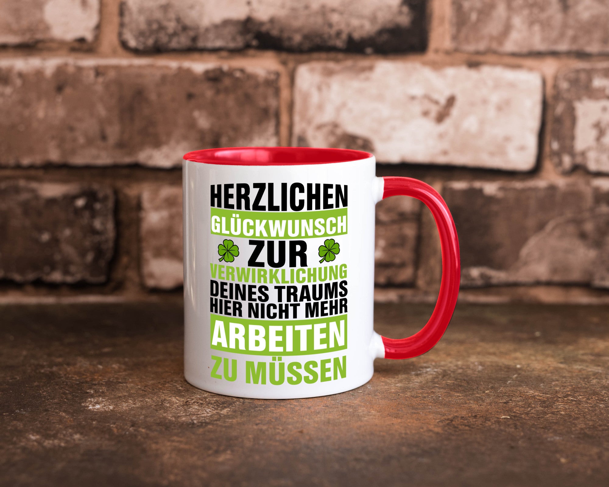 Verwirklichung deiner Träume | Stellenwechel Kollege Humor Arbeit Kollegen Büro