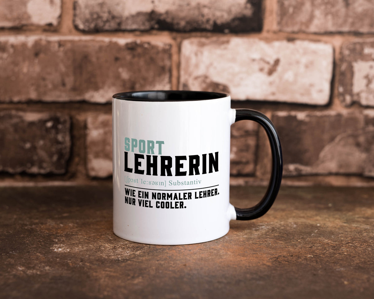 Sportlehrerin | Lehrerin Unterricht Lieblingslehrerin Geschenk Humor Tasse