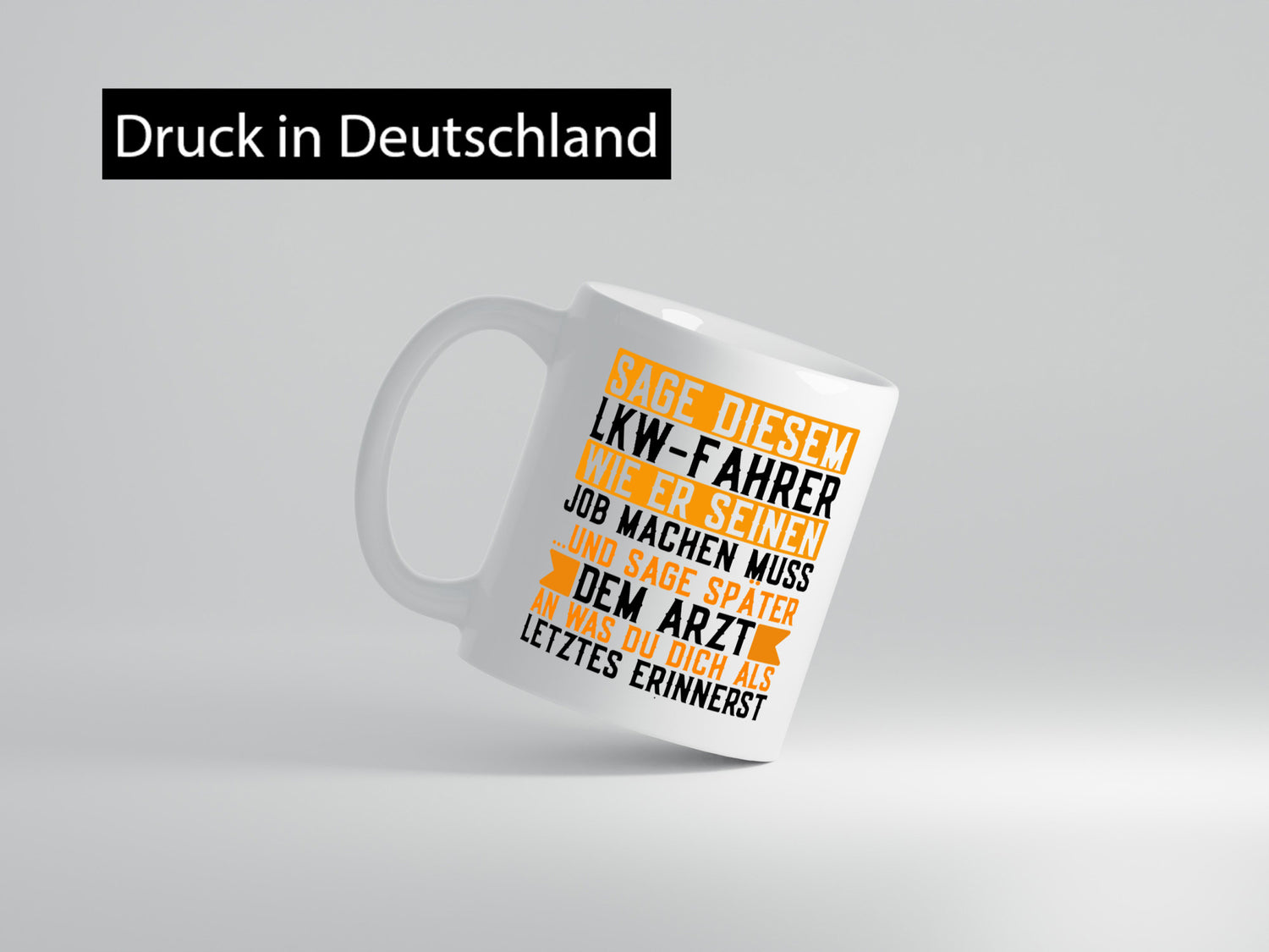 LKW Fahrer | Lastwagen Brummifahrer lustiger Spruch Geschenk Humor Geschenkidee