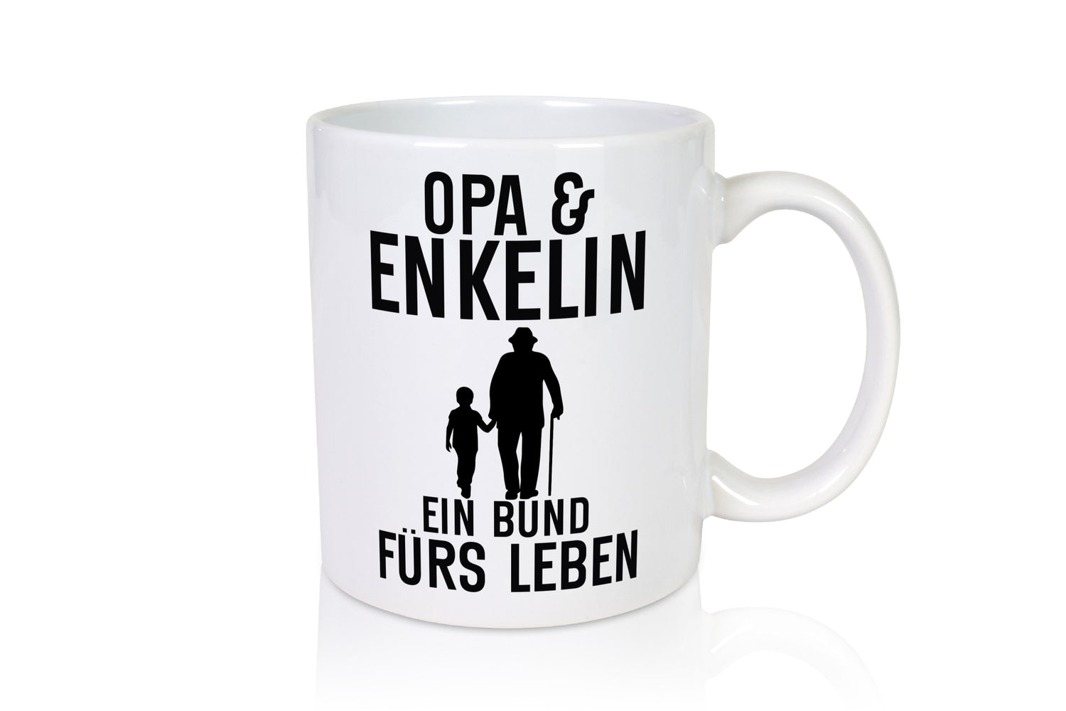 Bund fürs Leben | Opa Enkelin Großvater Zwei Fäuste Geschenk Familie