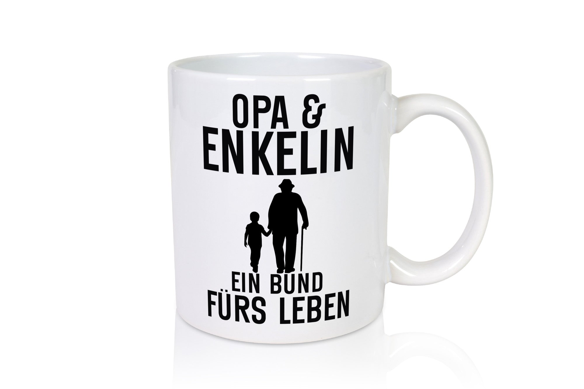 Bund fürs Leben | Opa Enkelin Großvater Zwei Fäuste Geschenk Familie