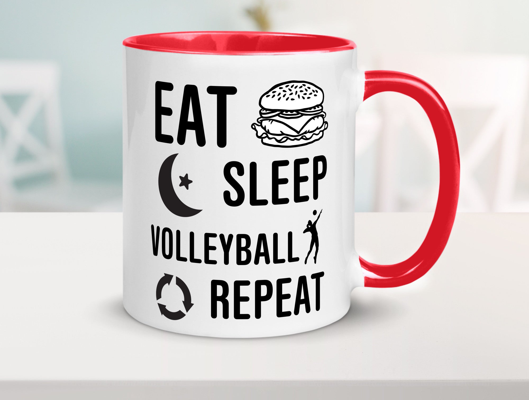 Volleyball | Volleyballliebhaber Volleyballspieler Humor Geschenkidee Tasse