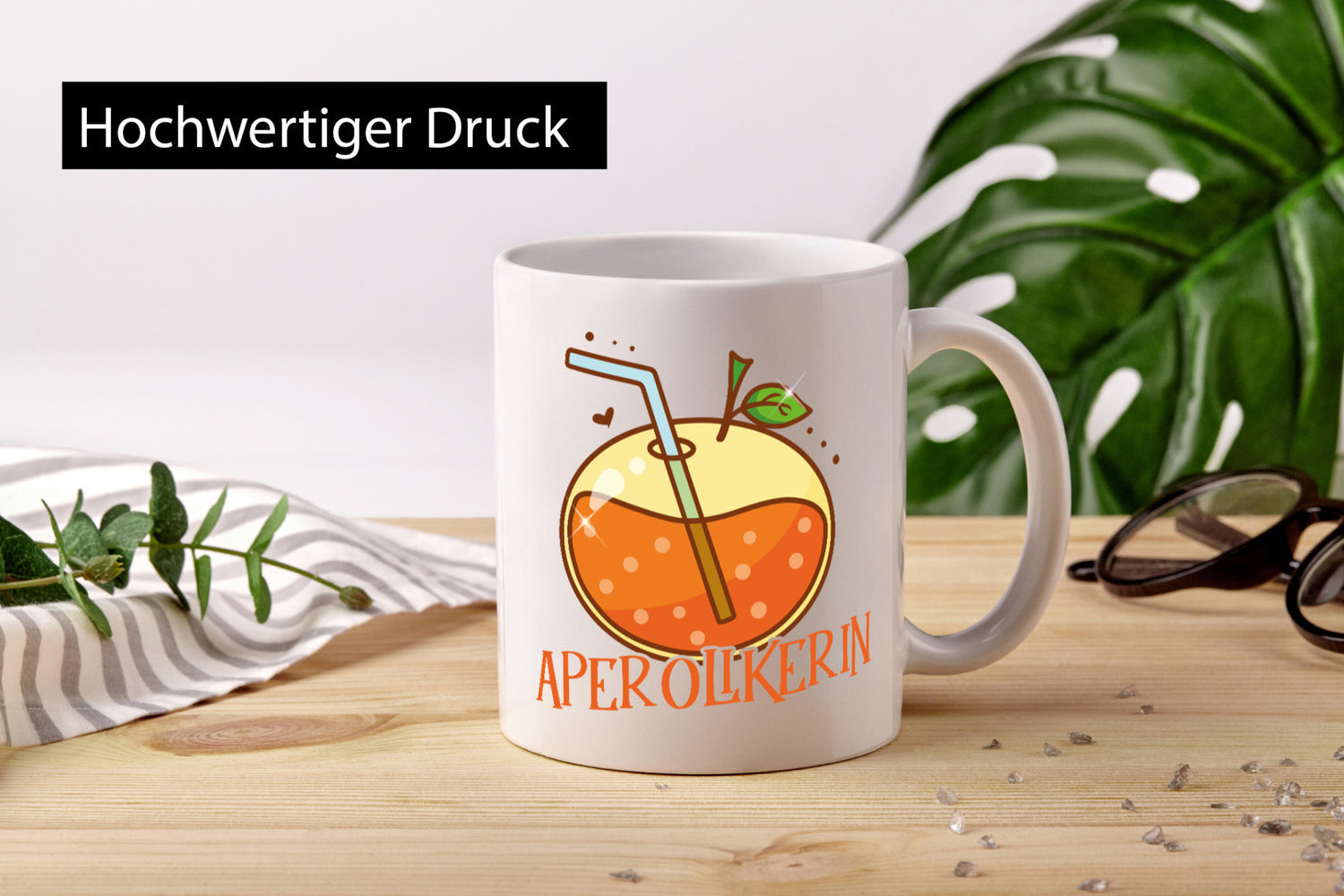 Aperolikerin | Jungesellinnenabschied Geschenkidee Humor Tasse