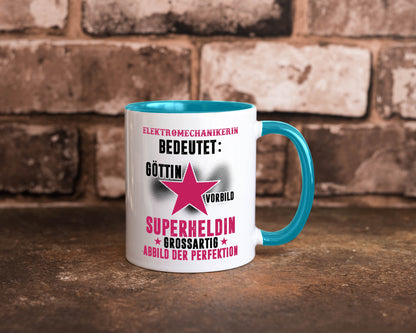 Bedeutung von Elektromechanikerin | Mechanikerin lustiger Spruch Geschenk Humor