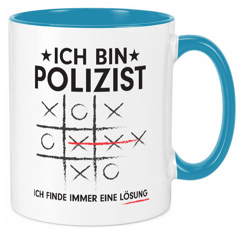 Löse Probleme: Polizist | Polizei Geschenk Humor Geschenkidee lustiger Spruch