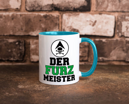 Der Furz Meister | Männer Tasse derber Humor Furzen lustiger Spruch Geschenk