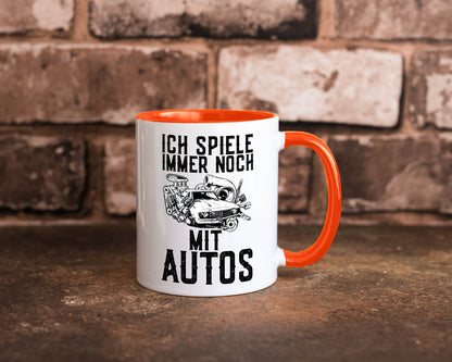 Spiele noch mit Autos | Werkstatt Werkzeug Mechaniker lustiger Spruch Geschenk