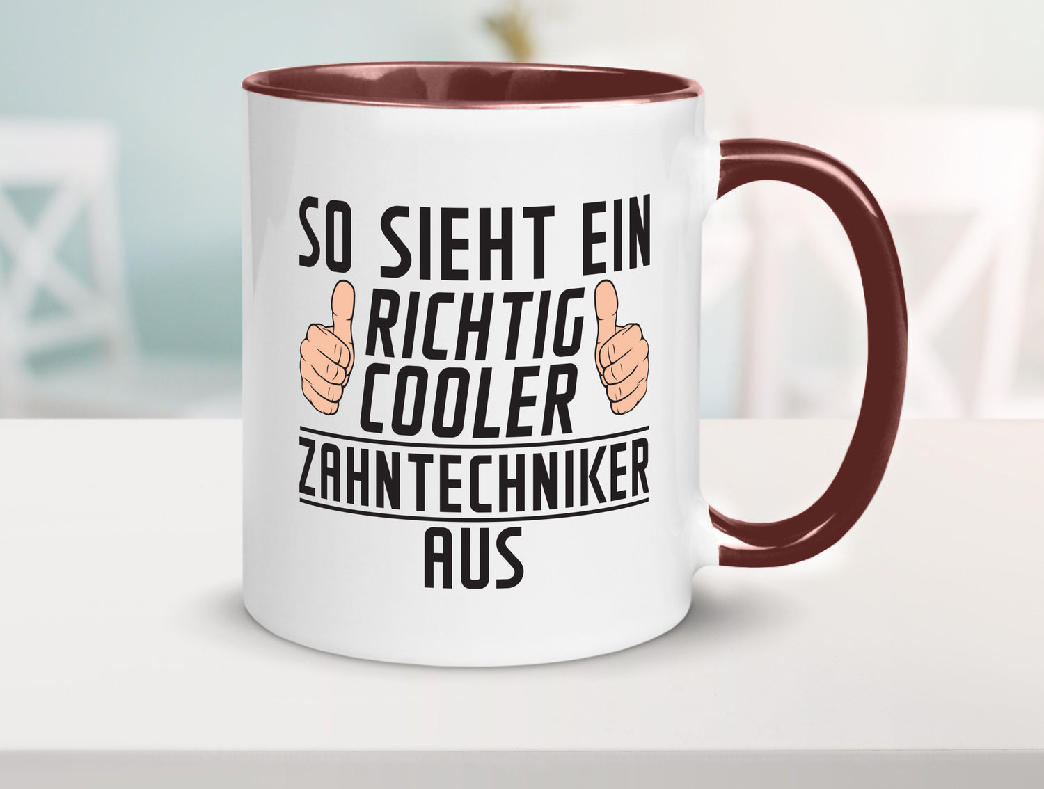Richtig Cooler Zahntechniker | Zahnmedizin Geschenkidee Humor Tasse
