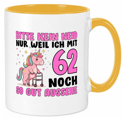 62. Geburtstag | 62 Jahre Mit noch so gut aussehen lustiger Spruch Geschenk