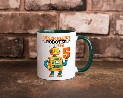 5. Geburtstag | 5 Jahre Roboter Junge lustiger Spruch Geschenk Geschenkidee