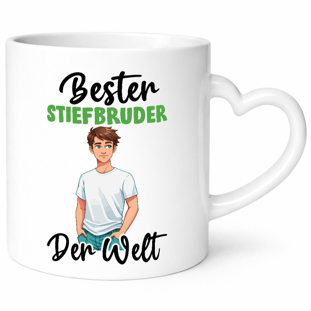Bester Stiefbruder | Stiefmutter Stiefvater Humor Familie Geschenkidee Tasse