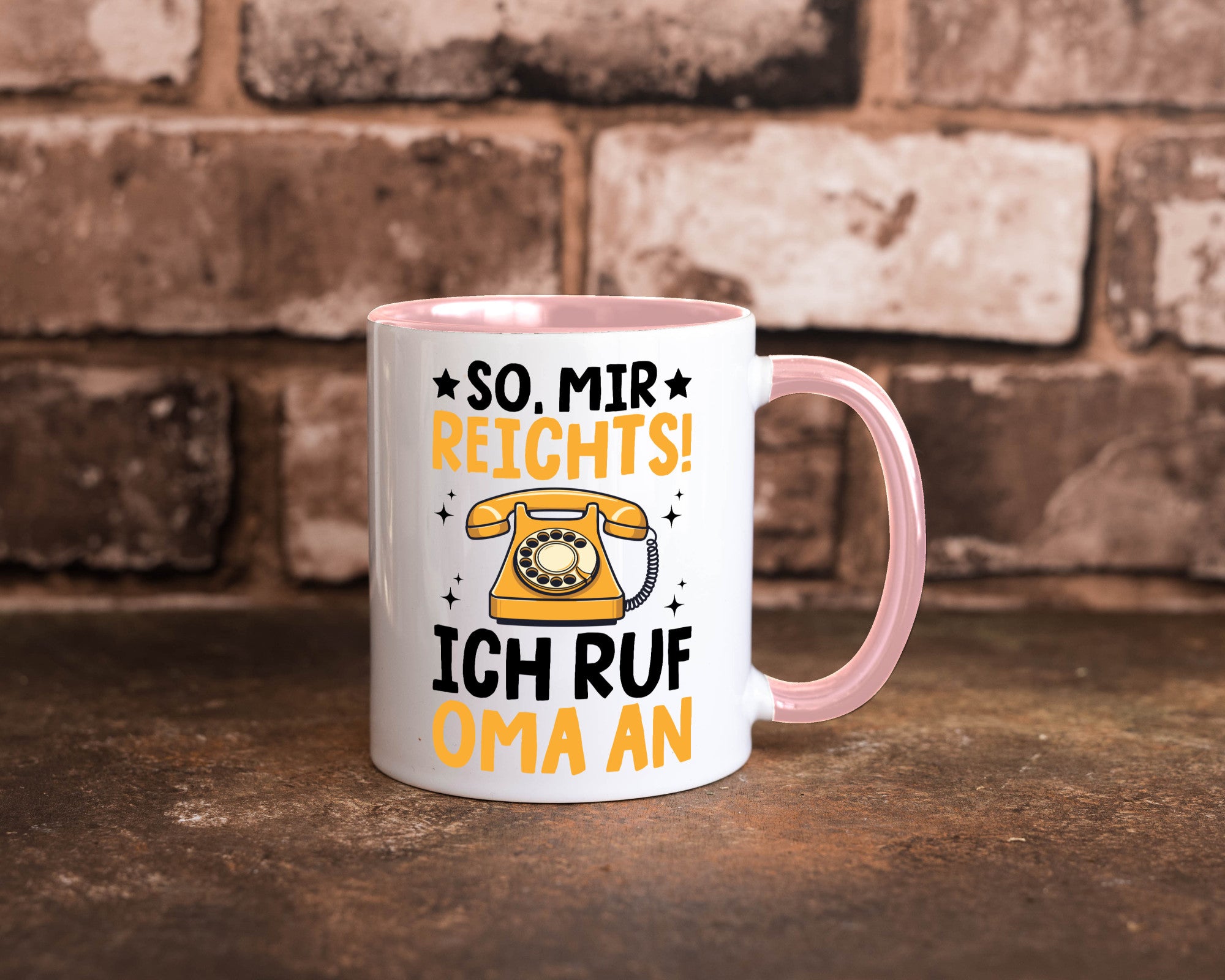 Mir reichts ich ruf oma an | Enkelkinder lustig Familie Geschenkidee Geschenk