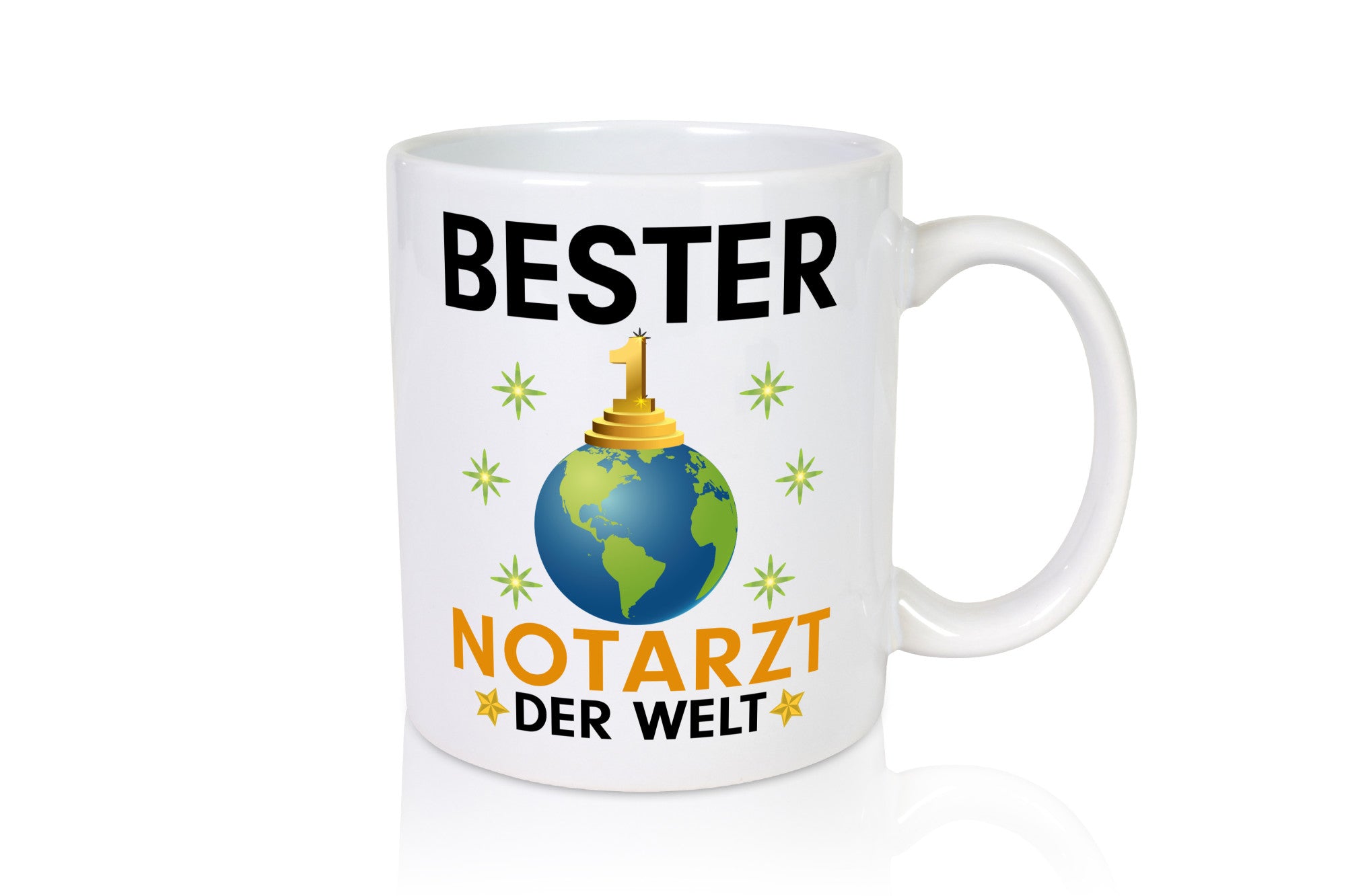 Welt Bester Notarzt | Arzt lustiger Spruch Geschenk Humor Geschenkidee Tasse
