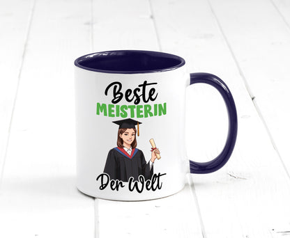 Beste Meisterin | Meisterbrief v2 Geschenk Humor Geschenkidee lustiger Spruch
