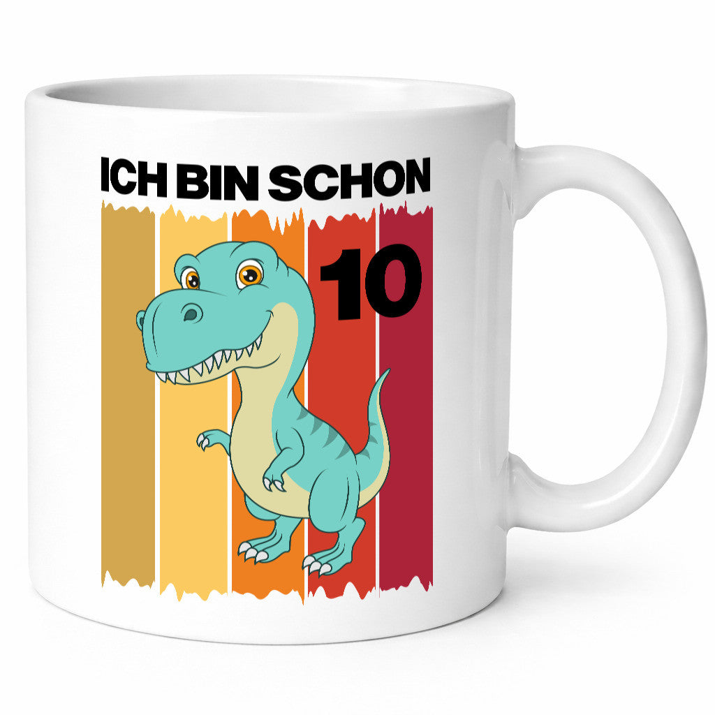 10. Geburtstag | 10 Jahre Dinosaurier Geschenk Geschenkidee lustiger Spruch