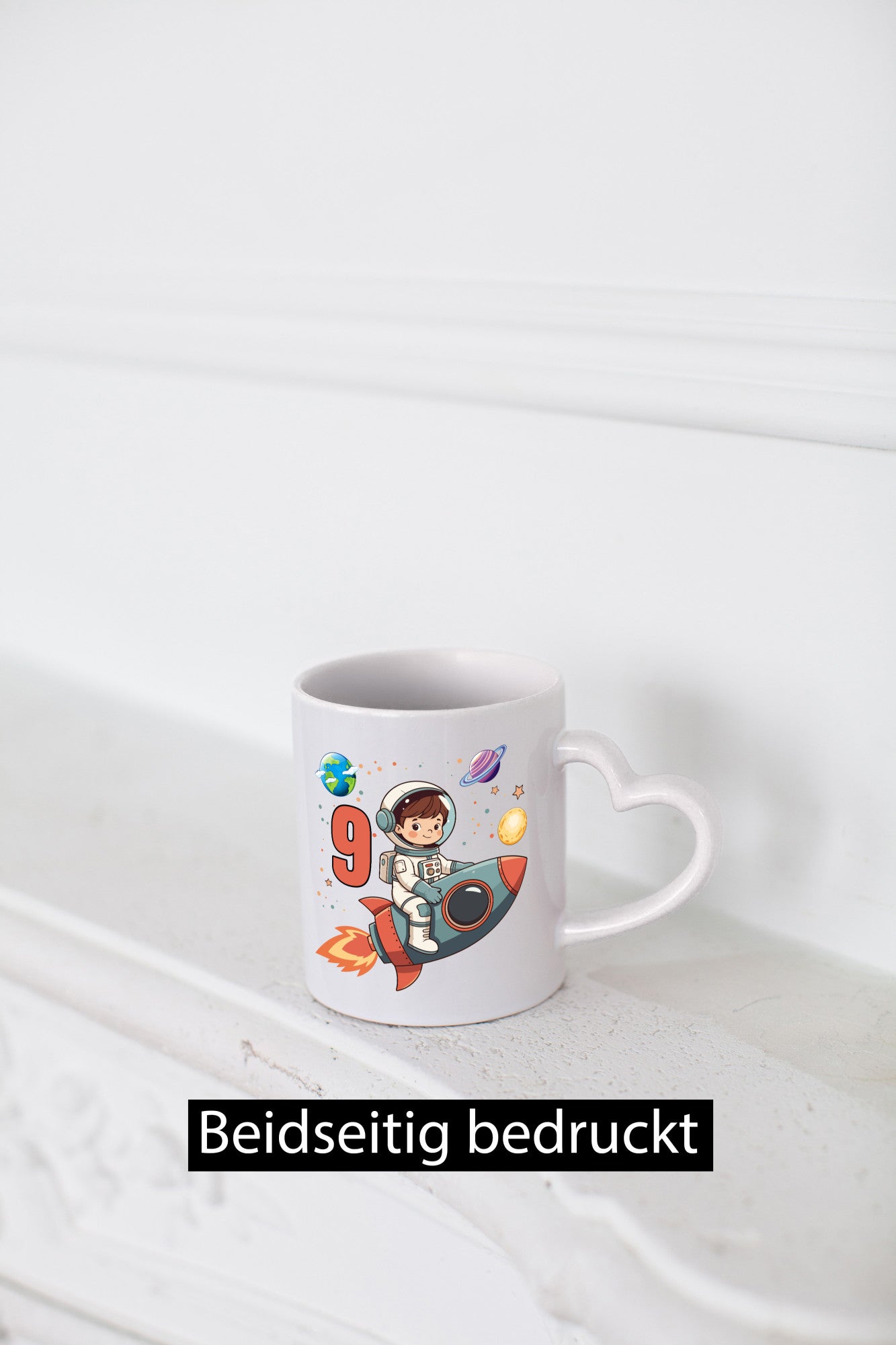 9. Geburtstag | 9 Jahre Astronaut Weltraum Geschenk Geschenkidee lustiger