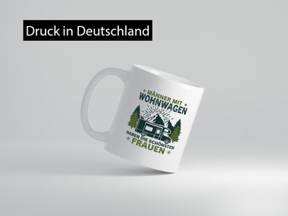 Männer mit Wohnwagen | Schönste Frauen Camping Humor Geschenkidee Tasse