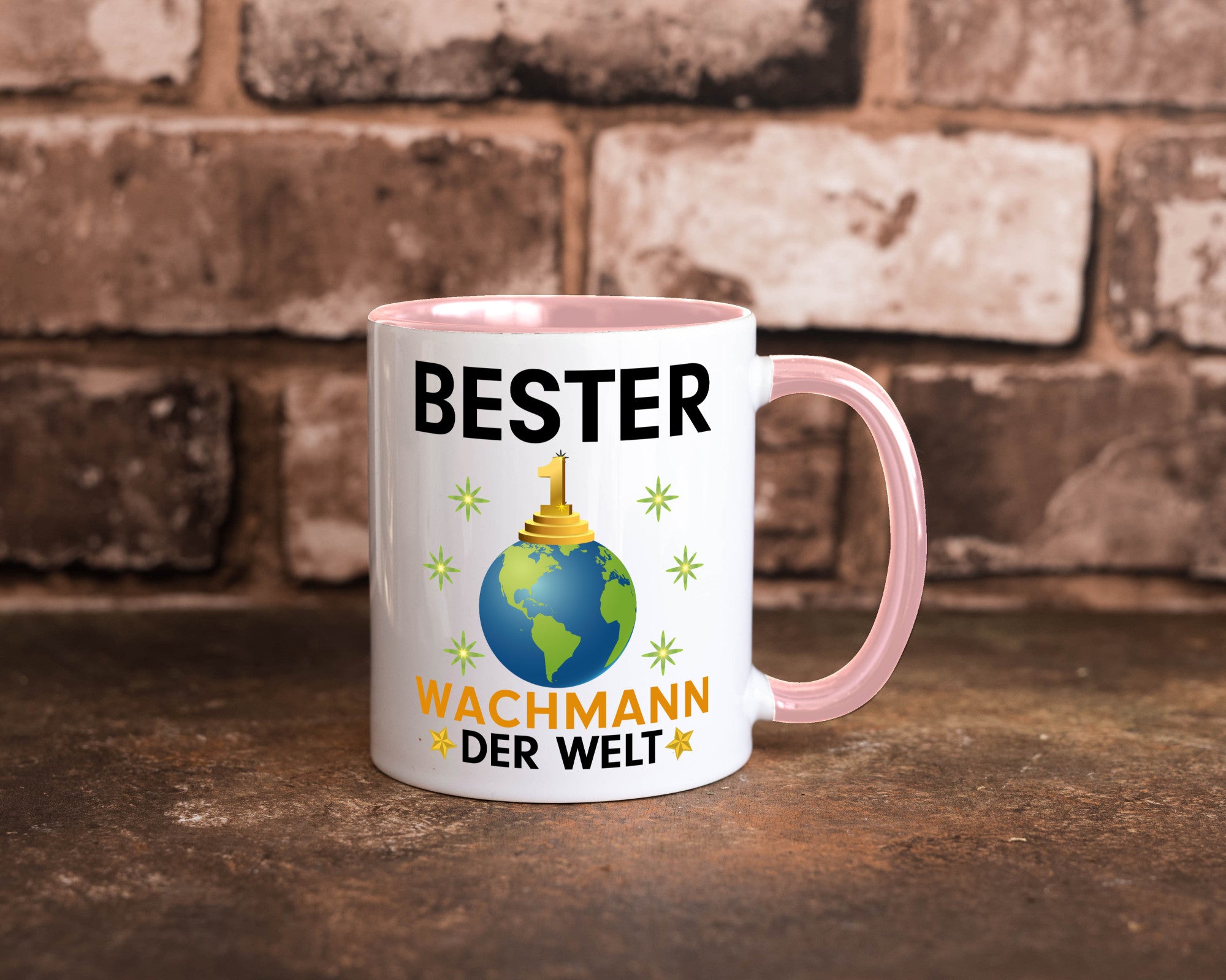 Welt Bester Wachmann | Wachpersonal Nachtwächter Humor Geschenkidee Tasse