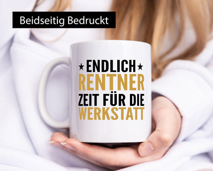 Rentner zeit für die Werkstatt | Ruhestand Handwerker v2 lustiger Spruch